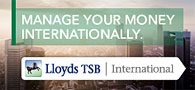 Manage your money internationally with Lloyds TSB